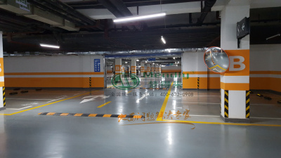 银滩雅苑 城中环氧自流平地坪